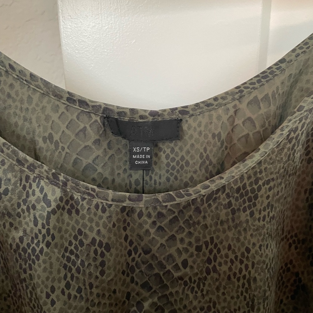ATM Anthony Thomas Melillo Snake Pattern Camisole… - image 5